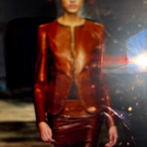 YVSL - Tom Ford Vintage Leather Jacket